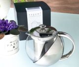 画像: 【新製品】ステンレス製耐熱ガラス丸型ティーポット「ｎａｇｏｍｉ」５００ｍｌ（新型茶こし）