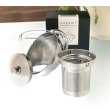 画像3: 【新製品】ステンレス製耐熱ガラス丸型ティーポット「ｎａｇｏｍｉ」５００ｍｌ（新型茶こし） (3)
